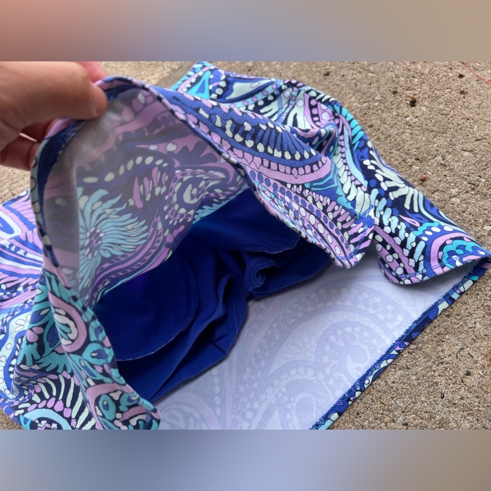 T by Talbots Colorful Paisley Print Skirt - Picture 4 of 7